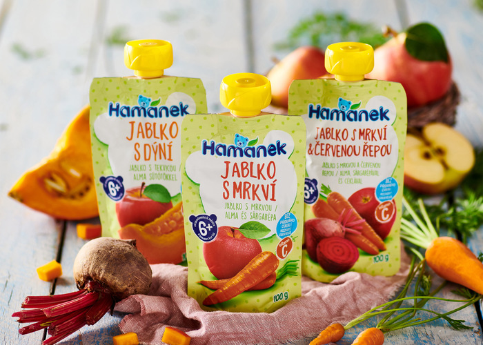 Hamánek predstavuje<br> ovocno-zeleninové vrecúška